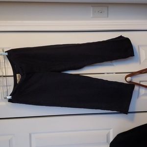 Patagonia Pataloha Black Outdoor Cropped Capri Pants 👖 Size 6 🌟🌟🌟